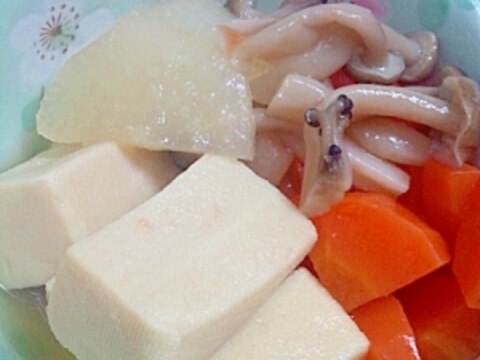 ほっこり☆高野豆腐と野菜の煮物